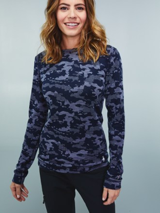 Smartwool Merino 250 Base Layer Pattern Crew Top Women's REI Coop