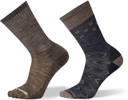 Smartwool Juncture Crew/Heathered Rib Socks Men's 2 Pairs REI Coop