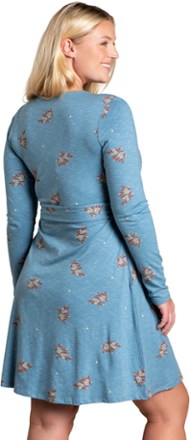 Toad&Co Cue Wrap Long-Sleeve Dress 1