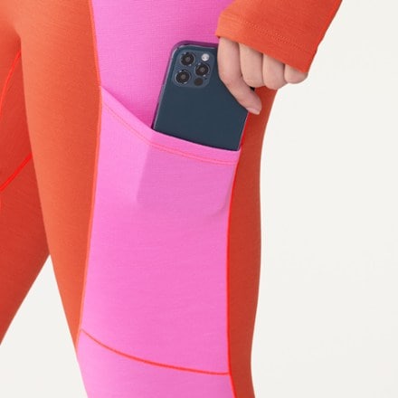 SENIQ Wool Sculpt Merino Base Layer Leggings - Women's 4