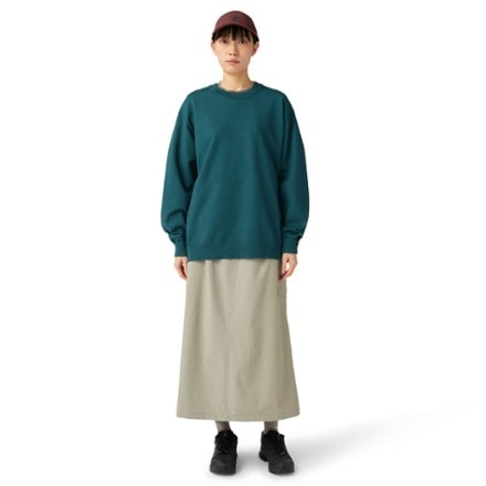 Snow Peak Washable Wool Crewneck Knit Sweater - Women's 2