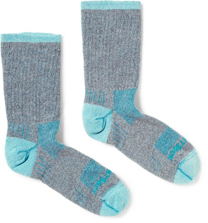 WRIGHTSOCK Double Layer Silver Escape Crew Socks 1