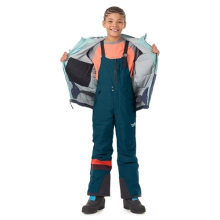 Town Hall Outdoor Co Mountain Town Winter Bib Snow Pants - Kids' 1