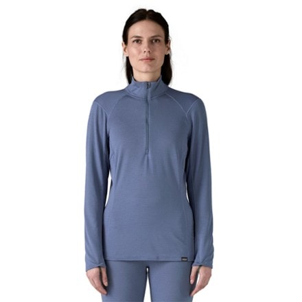 Patagonia Capilene Thermal Weight Zip-Neck Long Underwear Top - Women's 1