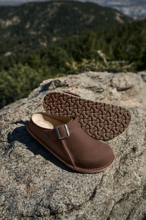Birkenstock Lutry Oiled Leather Clogs - Men's 7