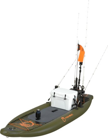 NRS Heron Fishing Inflatable Stand Up Paddle Board - 11' 7