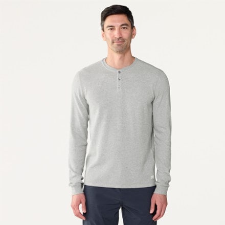 Vuori Waffle Henley Shirt - Men's 1