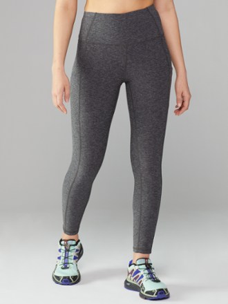 grey north face leggings