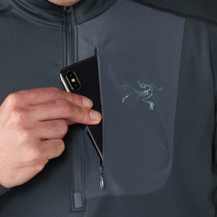 Arc'teryx Rho LT Zip-Neck Base Layer Top - Men's 4