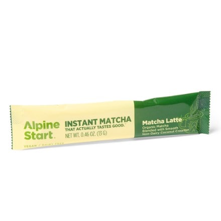 Alpine Start Instant Matcha Latte - Package of 5 2