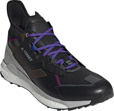 adidas Terrex Free Hyperblue Mid Hiking Shoes - Men's 2