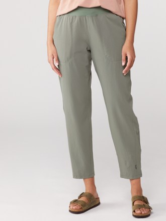 Pantalon De Randonnée REI Beyonder Femme – Gris, Taille S, Taille élastique – Occasion Parfait état