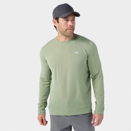 Stio Trax Power Grid Crew Pullover - Men's 8