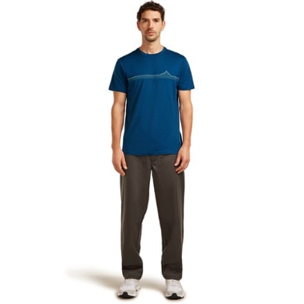 Icebreaker Merino 150 Tech Lite Range Stripes T-Shirt - Men's 3