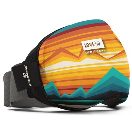 gogglesoc pro Open Hearts Mountain Goggles Cover 1