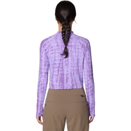 Mountain Hardwear Crater Lake Long-Sleeve Crop Top - Women's 1