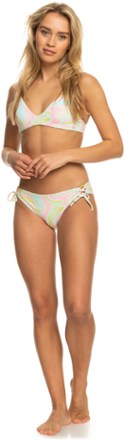 Roxy Tropics Hype Reversible Athletic Triangle Swimsuit Top - Women's 2