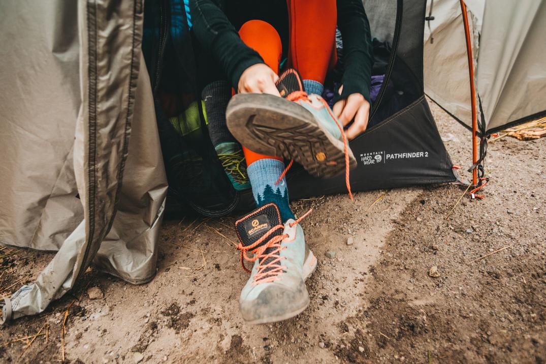 Location Image for Treeline Micro Crew Socks - Women's