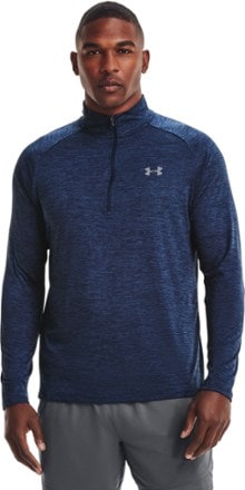 Logo-Print Thermal Tech-Jersey Half-Zip Ski Mid-Layer