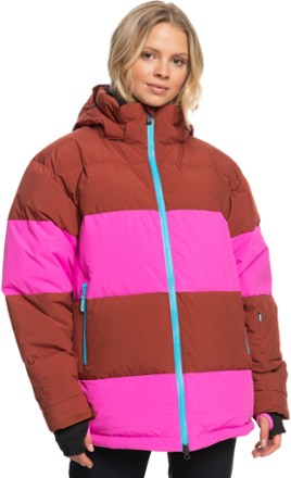 Roxy x Rowley Block Puffer Insulated Jacket - Womens