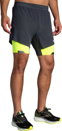Brooks Run Visible 5" 2-in-1 Shorts - Men's 1