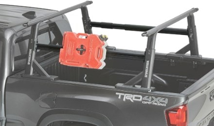 Yakima SideBar Side Rails - Long Bed Top view (Black)