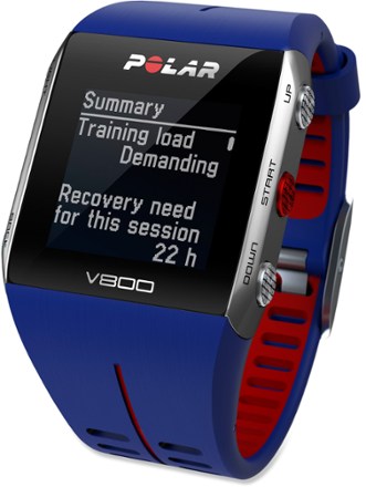 V800 GPS Heart Rate Monitor Blue Red