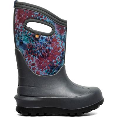 Bogs Neo-Classic Insulated Rain Boots Gray 2 Kids