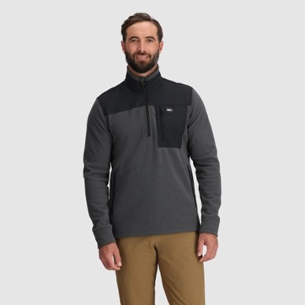 Outdoor Research Trail Mix Quarter-Zip Pullover - Men's 1