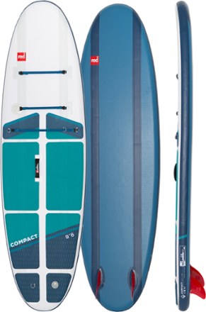 Red Paddle Co Compact Inflatable Stand Up Paddle Board with Paddle - 9'6" 1
