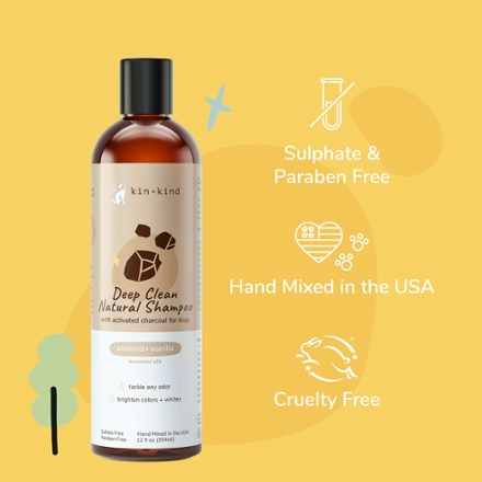 kin+kind Deep Clean Natural Dog Shampoo 1