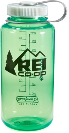 Rei Co-op Nalgene Sustain Graphic Wide-Mouth Water Bottle - 32 fl. oz. Blue