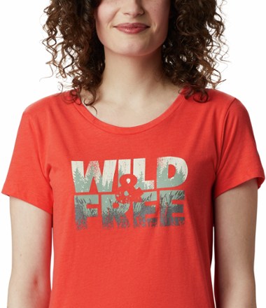 Columbia Hidden Lake Crew T-Shirt - Women's 3