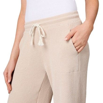 Free Country Ripple Knit Long Wide Leg Pants - Women's 4