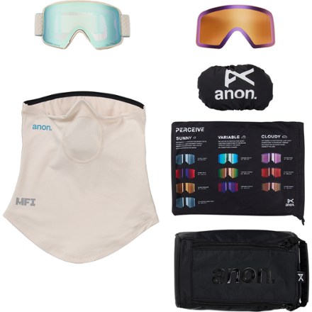 Anon M6S Snow Goggles with MFI Face Mask - Low-Bridge Fit 5