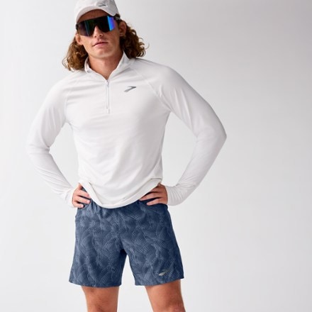 Brooks Journey 7" 2-in-1 Shorts - Men's 2