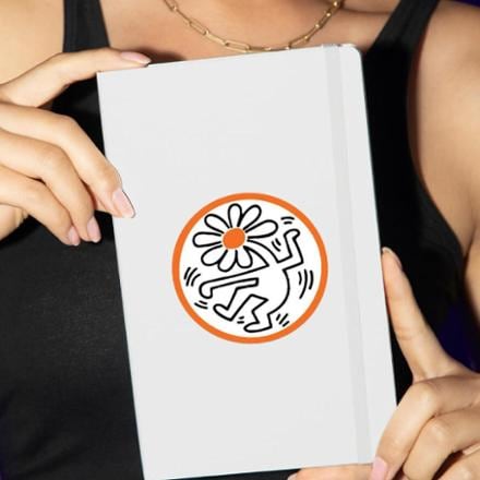 Apply Stickers Keith Haring Flower Sticker 1