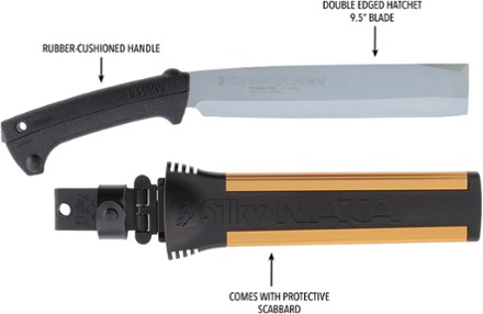 SILKY NATA Double-Edge Hatchet/Machete 4
