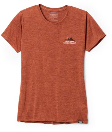 Patagonia Capilene Cool Daily Graphic Lands T-Shirt - Women's 0