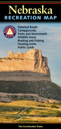Benchmark Maps Nebraska Recreation Map 0