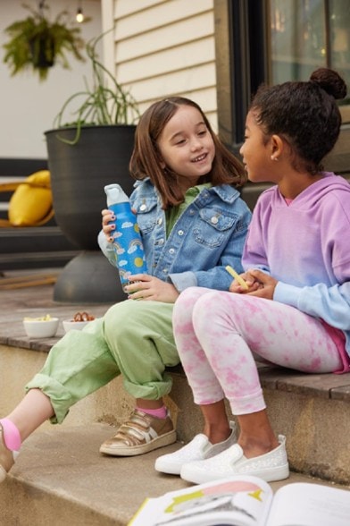 Location Image for Kids' Insulated Water Bottle with Flip Seal Sport Cap - 12. fl. oz.