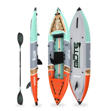 BOTE Koda Aero Inflatable Kayak with Paddle - 12' 2