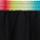 Color: Black Rainbow Trim