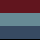 Color: Dark Denim/Burgundy