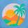 Color: Blue Palm