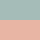 Color: Crushed Blue/Blush Rose