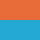 Color: Tangy Orange/Compass Blue