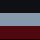 Color: Black/Dusty Blue/Deep Red