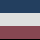 Color: Dark Blue/White/Cherry Tomato