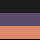 Color: Black/Mulled Grape/Peach